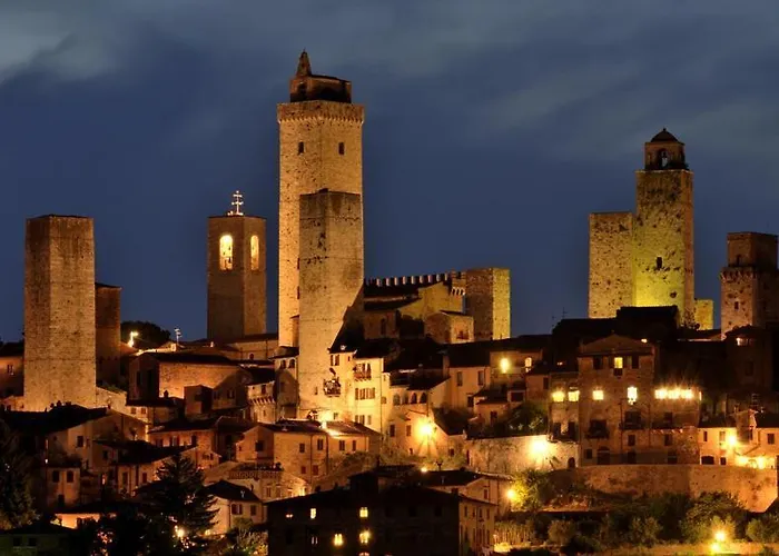 Podere Il Caggio Летний дом Сан-Джиминьяно